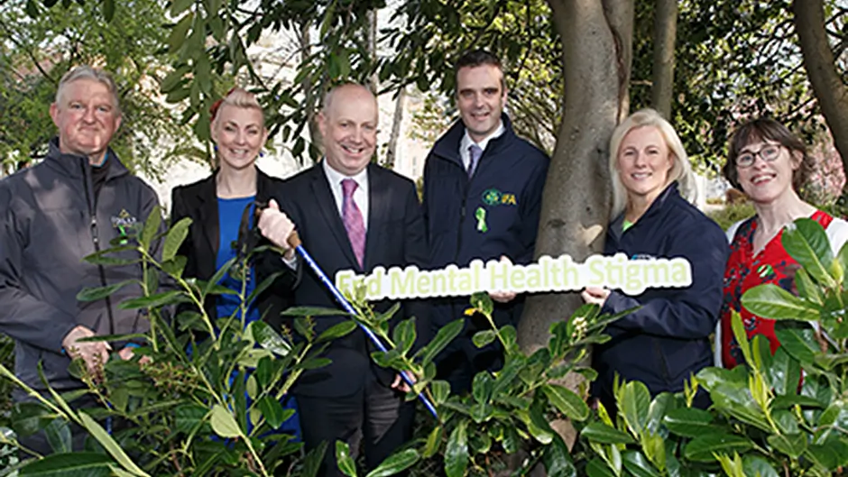 Healy call to get walking and talking in support of Green Ribbon campaign Image