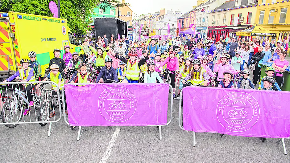 Kids' option on Ring of Beara cycle Image