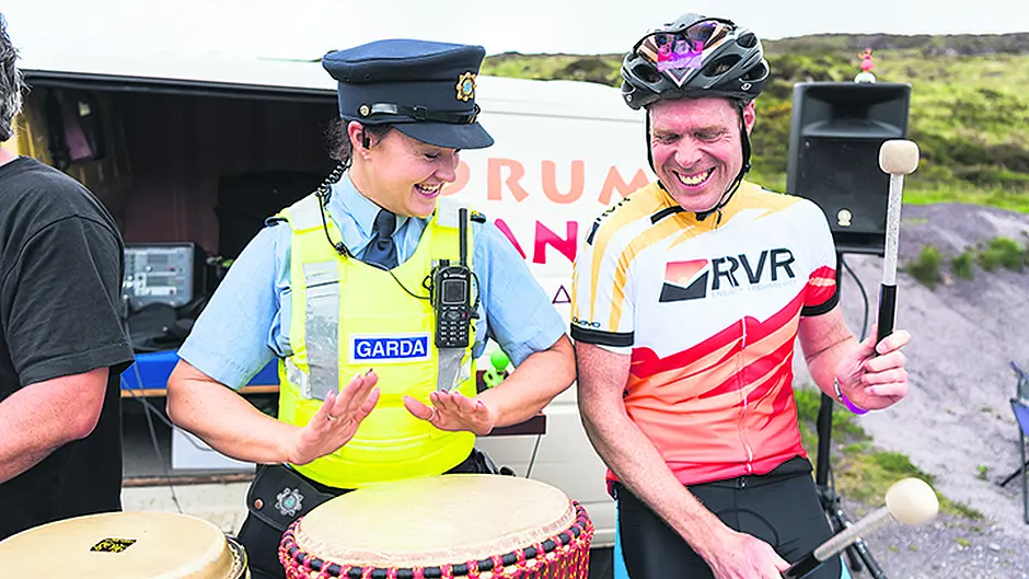 Garda Caroline keeping to the beat of a different kind Image