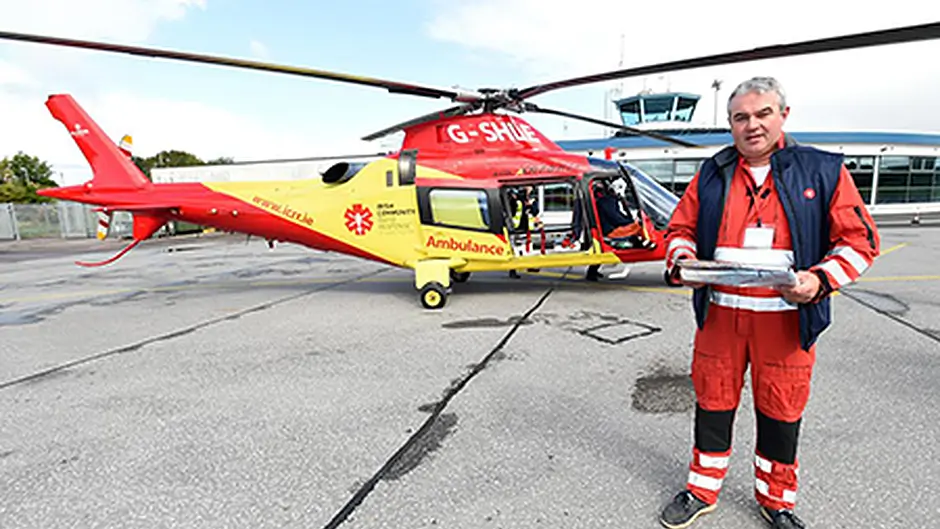 Air ambulance could be in Skibb in just 14 minutes Image
