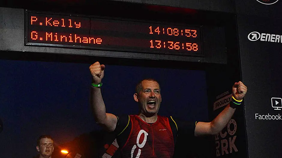 Garry survives tough and gruelling Ironman Image