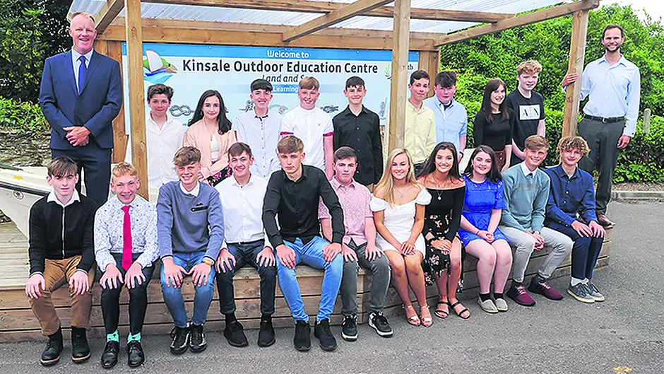Outdoor education students graduate in Kinsale Image