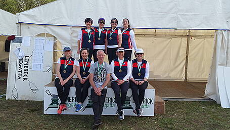 Skibb women mastering the art of rowing Image