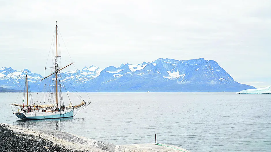 Baltimore's Ilen in snowy Greenland Image