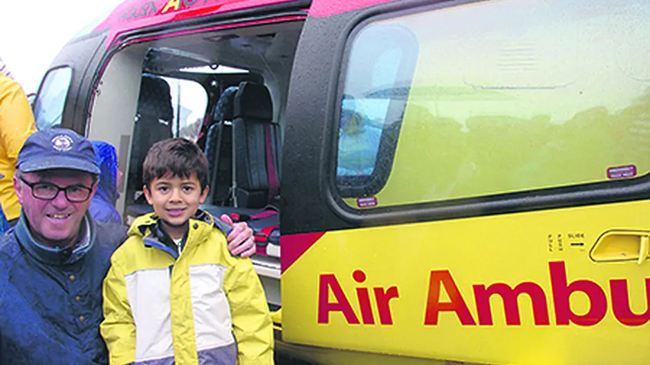 Air ambulance hopeful airport will waive €80 landing fee Image