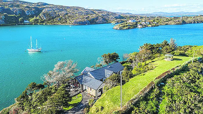 Soak up amazing harbour views from The Turret Image