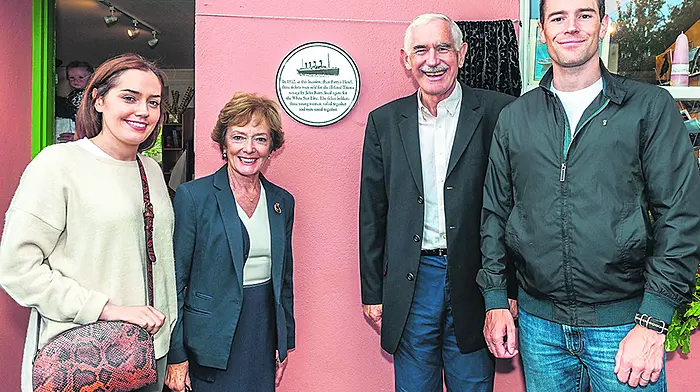 Plaque to mark Titanic ticket office unveiled in Ballydehob Image