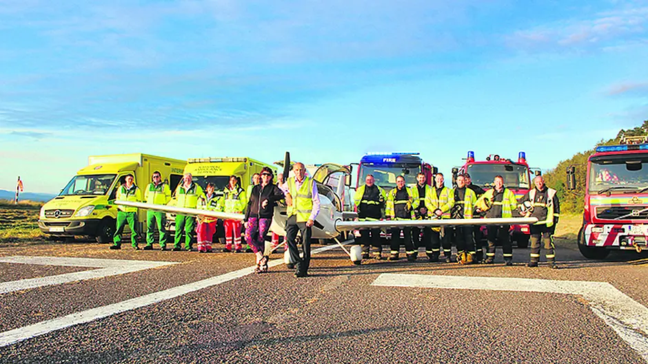 Bantry's airfield is ready for action! Image
