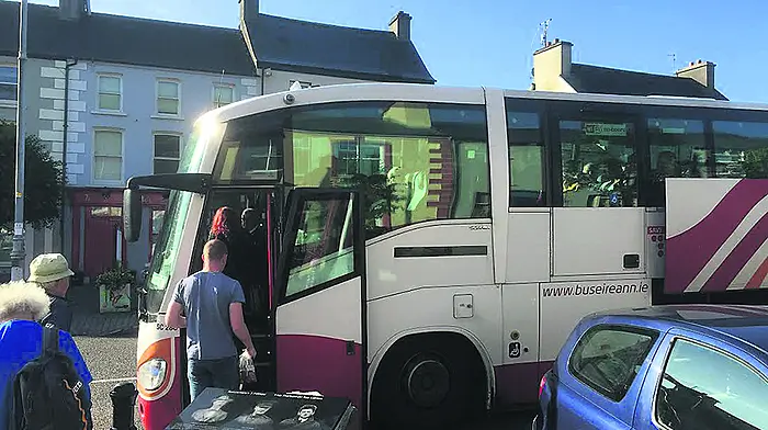 Commuters left hitching when bus already full Image