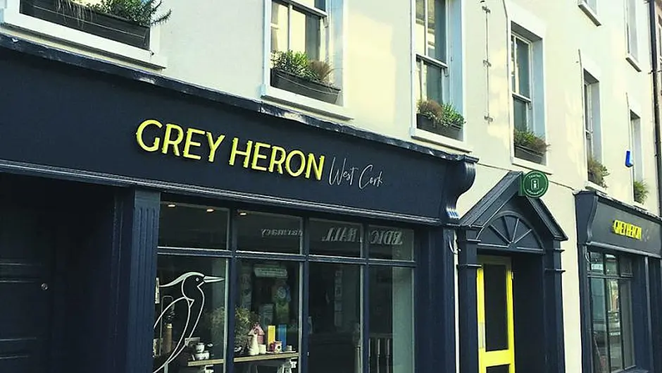 Bandon's Grey Heron is named on Top 100 list Image