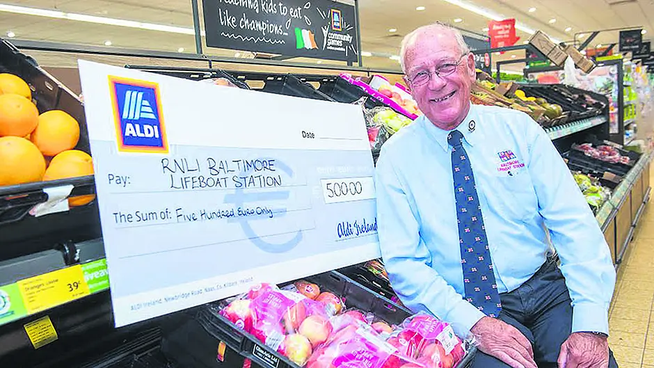 Aldi's donation to Baltimore RNLI's lifeboat is just swell Image