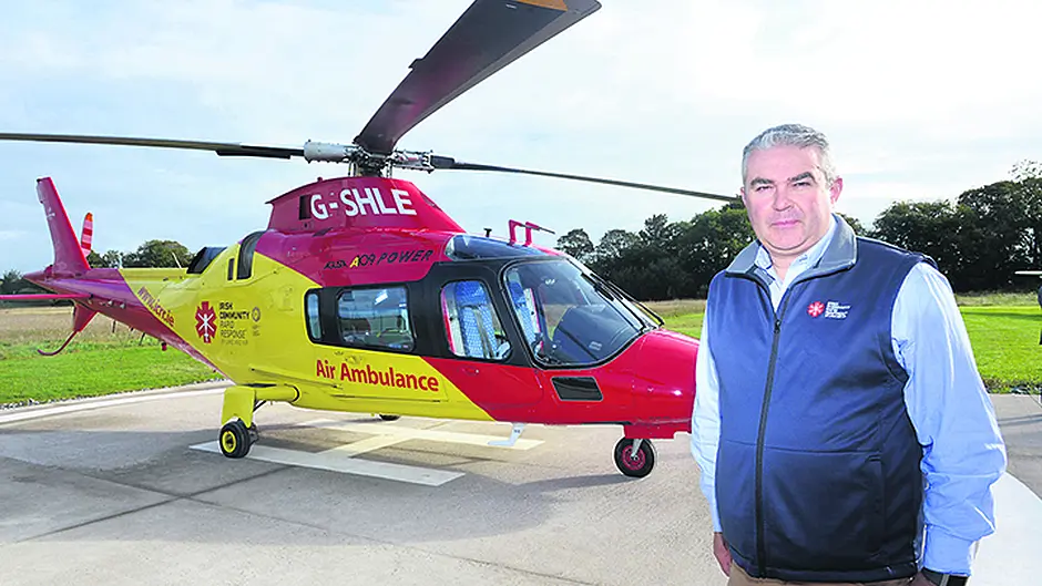 Death of girl (6) inspired John's air ambulance Image
