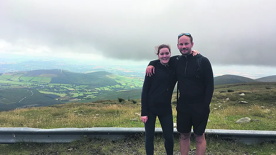 Sue & Rich do Mizen to Malin Image