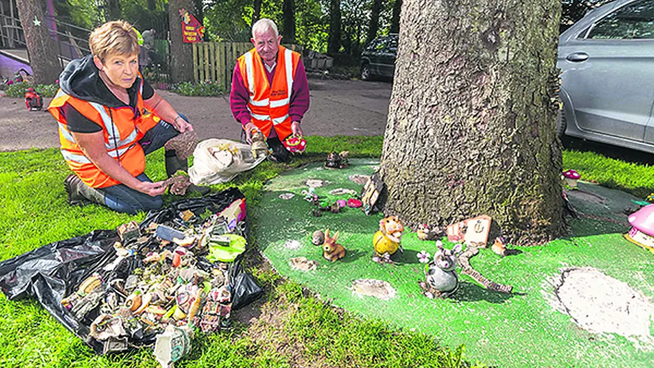 Vandals smash up Macroom's fairy garden Image