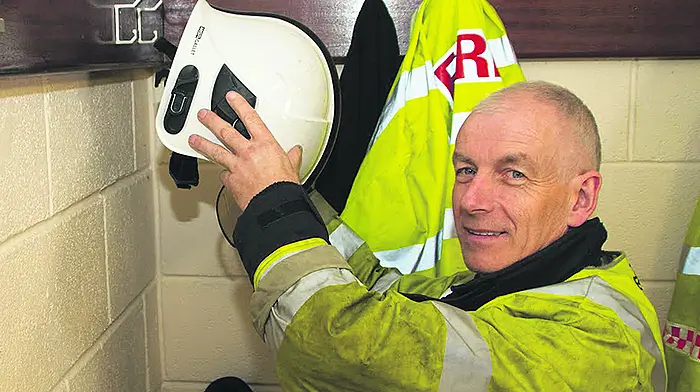 Harold's 29-year love affair with fire service Image