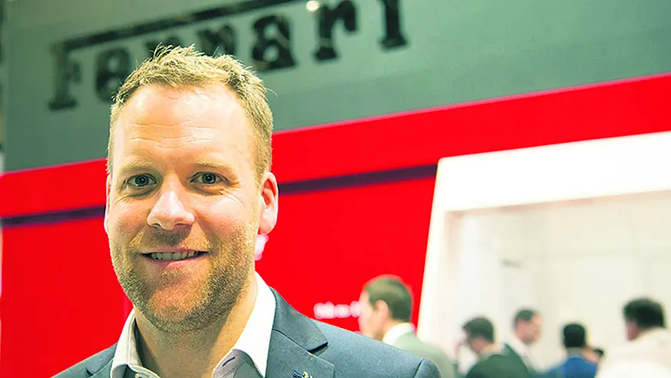 Griffin is broadening his skill set with Ferrari Image