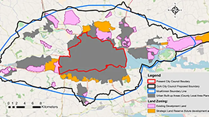 Cork's controversial boundary changes sanctioned by Oireachtas Image