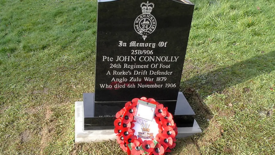 Beara soldier's grave rededicated in Welsh ceremony Image