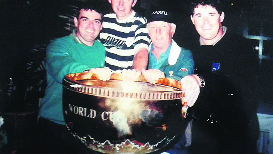 McGinley and Harrington pay tribute to Kelly Image