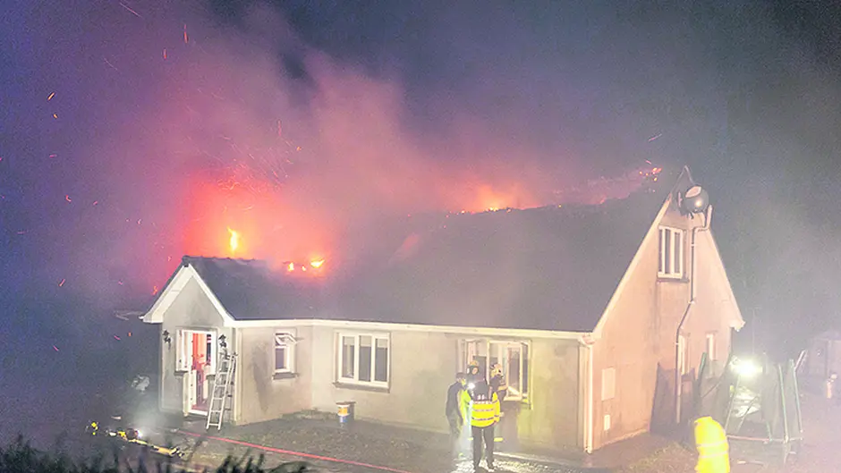 Family's lucky escape from Bantry blaze Image