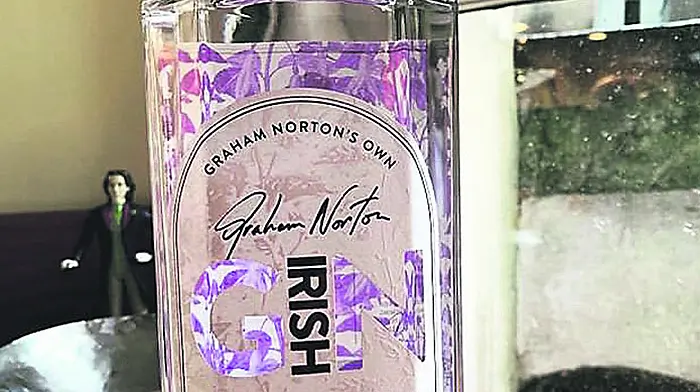 Graham says his new gin is ‘just the tonic' Image