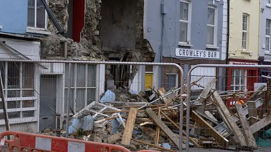 Oliver Plunkett  Street to remain closed until March at the earliest. Image
