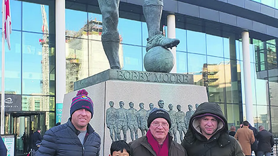 Savouring Wembley matchday experience Image