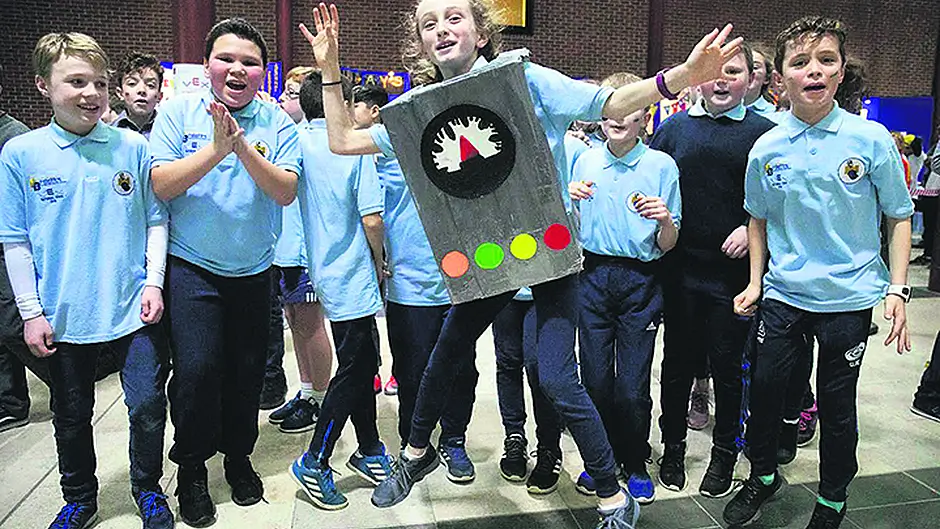Nothing to ‘vex' 5th class students of Bandonbridge Image