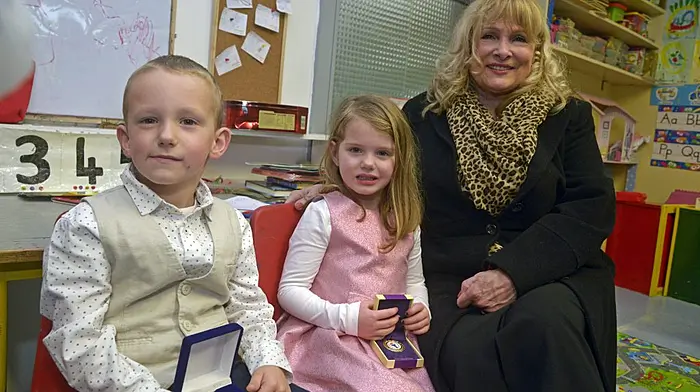 Clonakilty twins awarded bravery medals for saving their granny Image