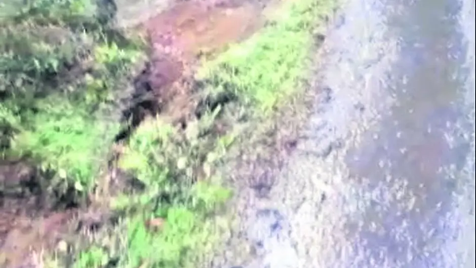 Kealkil residents may be cut off as road erodes Image