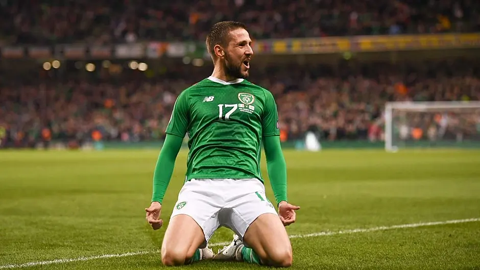 WATCH: Bandon's Conor Hourihane scores winning goal for Republic of Ireland Image
