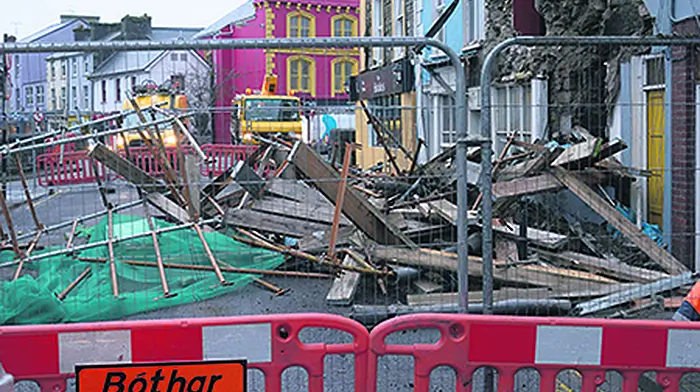 Bandon buildings to be demolished within days Image