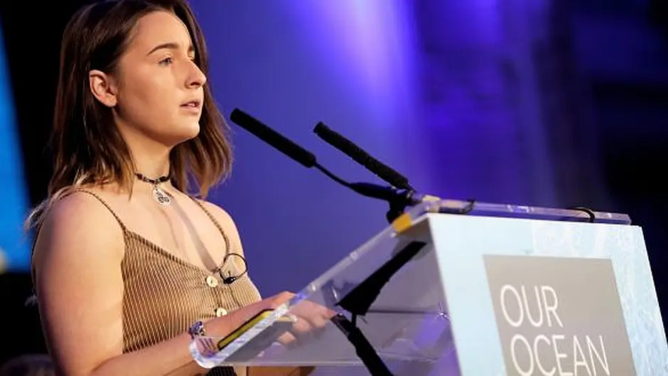 WATCH: Alicia O'Sullivan returns from UN Youth Summit on Climate Action in New York Image