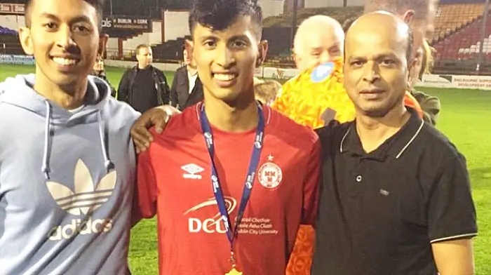 Denzil Fernandes plays his part in Shels' promotion success Image
