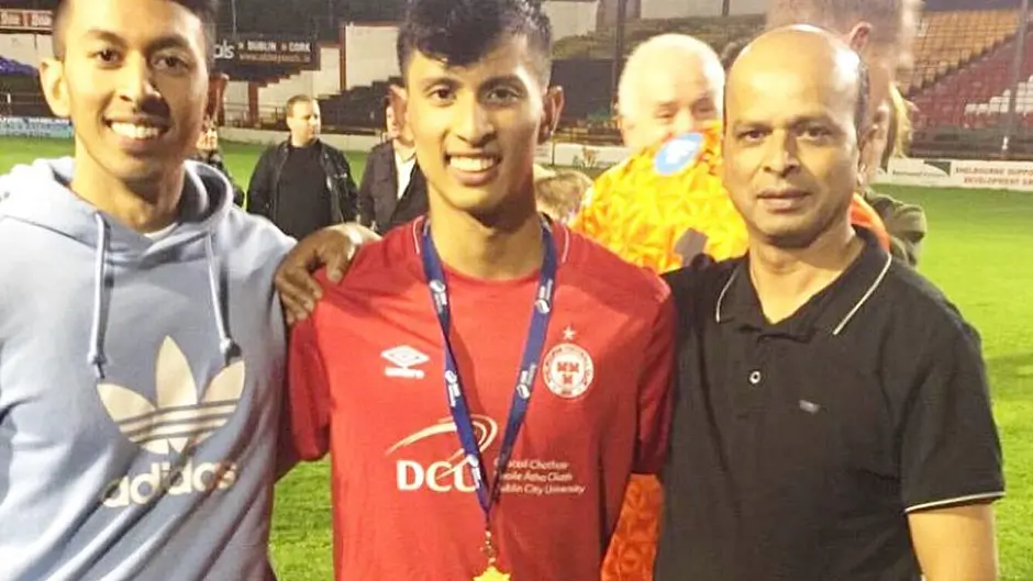 Denzil Fernandes plays his part in Shels' promotion success Image