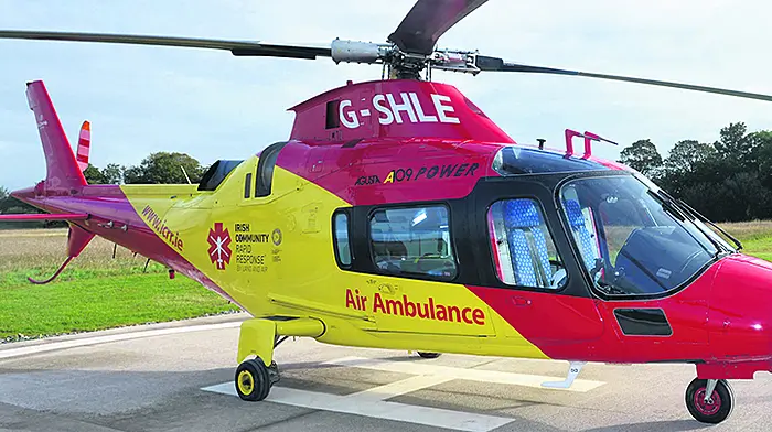 Bid to keep air ambulance airborne after 100 families are already helped Image