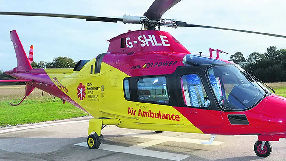 Bid to keep air ambulance airborne after 100 families are already helped Image