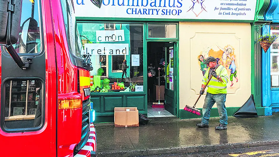 Schull businesses flooded after unexpected ‘deluge' Image