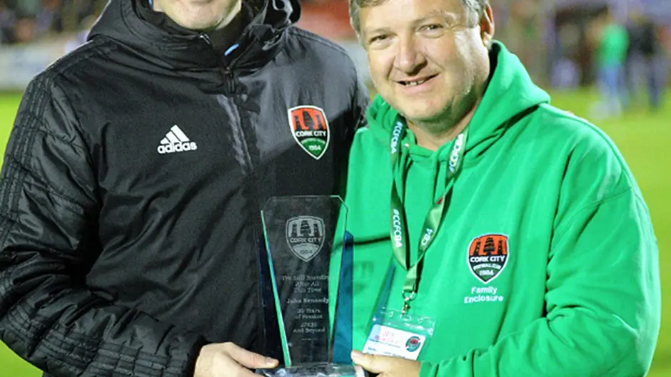 30 years and counting for  Cork City FC volunteer John Kennedy Image