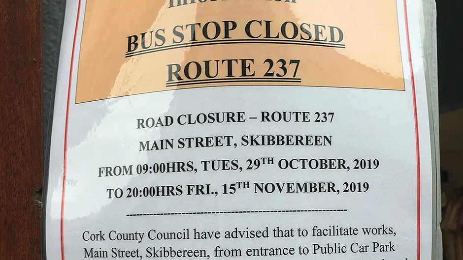 Business as usual despite road closures in Skibbereen Image