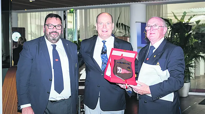 Prince Albert hosts event in support of RCYC's Cork300 Image