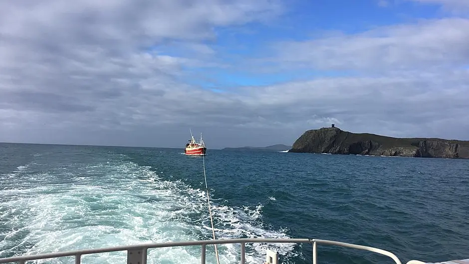 Castletownbere RNLI assists trawler in difficulty off Bull Rock Image