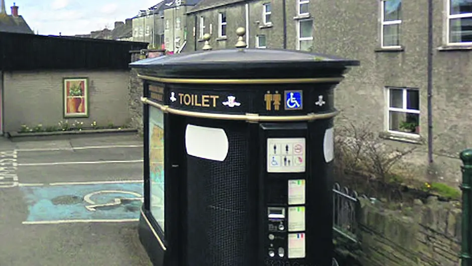 Cllrs not feeling flush over the cost of public loos Image