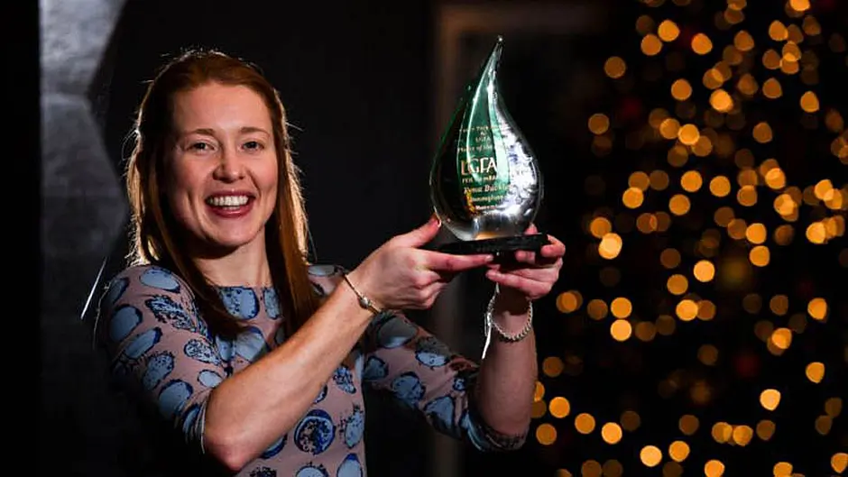 Cork GAA legend Rena Buckley adds Player of the Month award to her collection Image