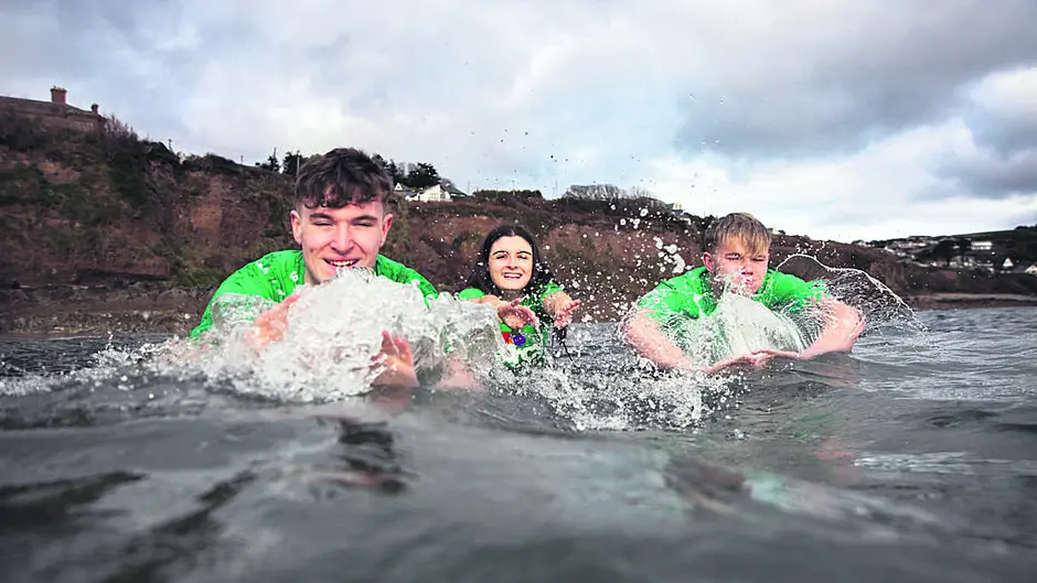 Christmas swim remembers Carrigaline teenager Danny Image