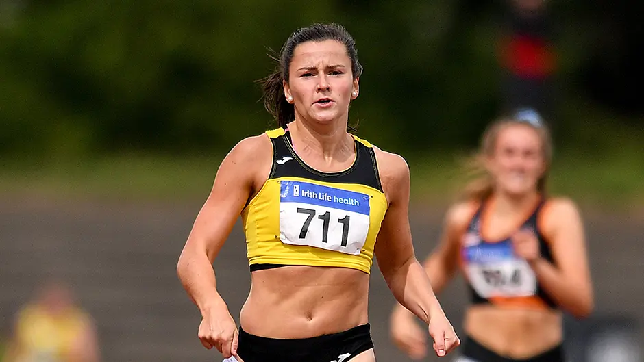 Phil Healy training in isolation with Tokyo Olympics still her target Image