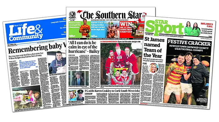 In this week's Southern Star (19/12/19) Image