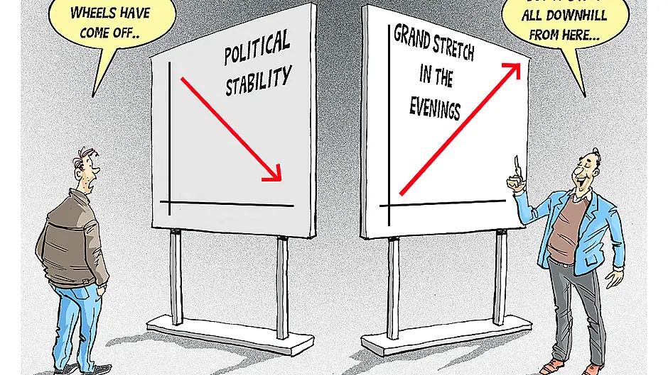 A lot can change in a week – especially in the crazy old world of Irish politics Image