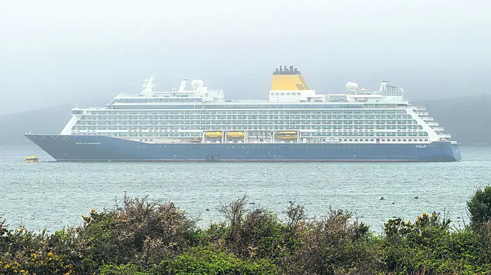 Cruise season starts as Bantry welcomes Spirit of Discovery Image