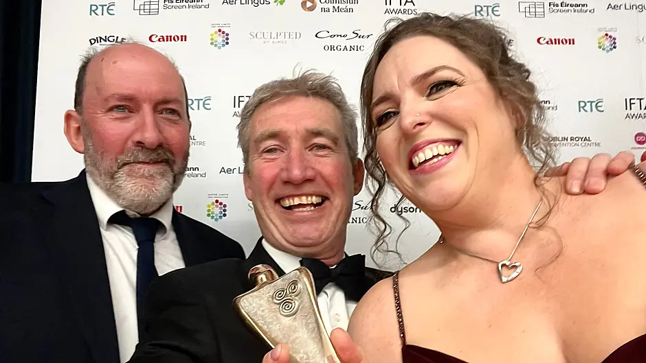 Pat describes Ifta win as a ‘great privilege’ Image